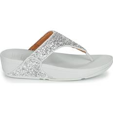 Fitflop Lulu Glitter Toe-Post - Silver