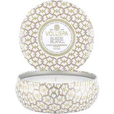 Voluspa Suede Blanc 3 Wick Tin Doftljus 340g