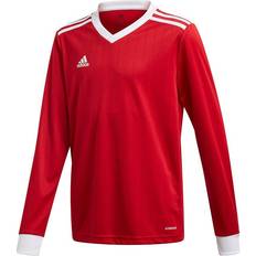 adidas Tabela 18 Long Sleeve Jersey Kids - Power Red/White