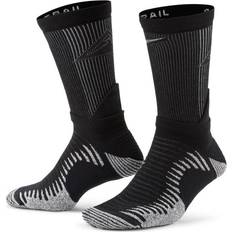 Unisex - Wool Socks Nike Trail Running Crew Socks Unisex - Black/Black/Anthracite/Anthracite