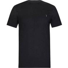 AllSaints Brace Tonic Crew T-shirt - Jet Black