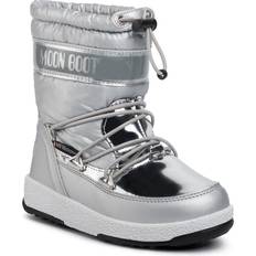 Moon Boot 35 Kinderenschoenen Moon Boot Kid's Soft WP Boots - Silver