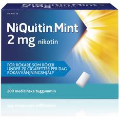 NiQuitin Receptfria läkemedel NiQuitin Mint 2mg 200 st Tuggummi