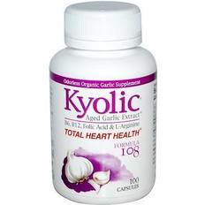 Kyolic Aged Garlic Extract Total Heart Health Formula 108 100 Capsules