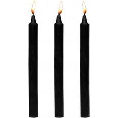 Sportsheets Dark Drippers Fetish Drip Candles Set of 3 Black