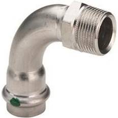 VIEGA 54x2" Sanpr. Inox Ovg.bøj. 90°