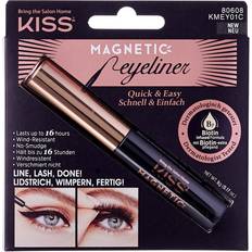 Guldiga Sminkborstar Kiss Magnetic Eyeliner