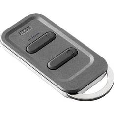 Dörrklocka batteri Yokis URMET TLC2TP Trådlös fjernbetjening med 2 kanaler, rækkervidde op til 250m i fri luft, rækkevidde vil blive reduceret af væge, metal og andre bygningsdele. Antal modtagere pr kanal er 4 stk. i direct mode og i radio bus er det ubegrænset. Batteri