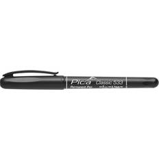 Pica fine dry Pica pen classic 533 Marker sort 0,7mm fine, vandfast samt gnidningsfast