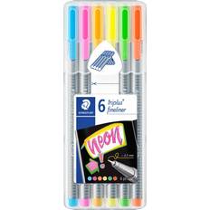 Staedtler Fineliners Staedtler Triplus Fineliner Neon 6-pack