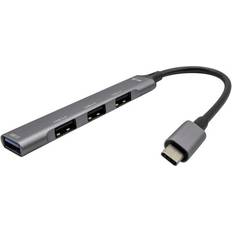 I-TEC USB-C Metal Hub 1x USB 3.0 + 3x USB 2.0