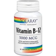 Vitamin b12 Solaray Vitamin B12 5000mcg 30