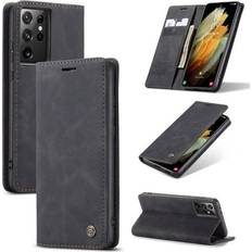 CaseMe Covers med kortholder CaseMe Smart Flip Case for Galaxy S22 Ultra