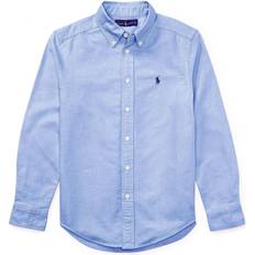 Bleu Chemises Polo Ralph Lauren Boy's Oxford Shirt - Blue