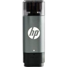 HP Pendrive Memoria Usb 3.2 X5600c Usb-c/a 64gb