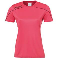 Fußball - Rosa Oberteile Uhlsport Stream 22 Short Sleeve Jersey Women - Pink/Black