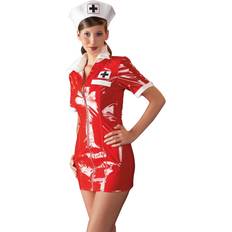 Sygeplejerske kostume Black Level Lacquer Nurse Costume