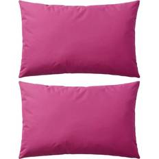 Roze Complete Decoratiekussens vidaXL Buitenkussens 60x40 cm Roze 2 st