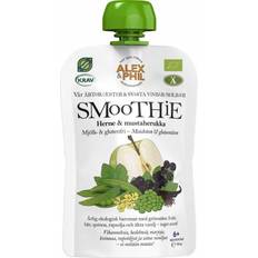 Glutenfritt Barnmat & Ersättning Alex & Phil Smoothie with Green Peas & Black Currants 100g 1pack