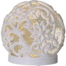 Hvid - Indbygget strømafbryder Julelamper Star Trading Frost White Julelampe ∅ 13.5cm
