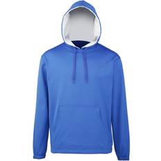 Rhino International Sports Performance Training Hooded Sweatshort Hoodie Kids - Royal/Grey