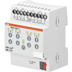 Jalousiafbrydere ABB KNX Persienneaktuator 4-Kanal 230V AC mdrc JRA/S 4.230.2.1