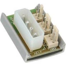 InLine LÃ¼fter Power Adapter Platine 4Pin Molex
