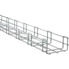 Wibe Gitterbakke 35x100 Zinc (3M)