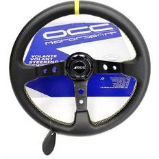 Kreativität & Bastelspaß Racing Steering Wheel OCC Motorsport Track Black Leather