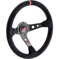 Plástico Accesorios para vehículos OMP Racing Steering Wheel Corsica Black/Red Ã 35 cm