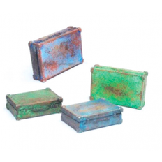 Byggelegetøj Vallejo Metal Suitcases