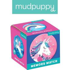 Memory spel Mudpuppy Mini-memory spel enhörningar