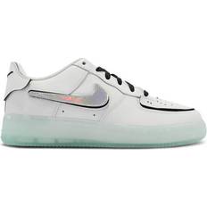 Nike Air Force 1/1 GS - Summit White/Black/Fusion Red/Multi-Color