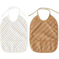 OYOY Bib Striped 2-pack