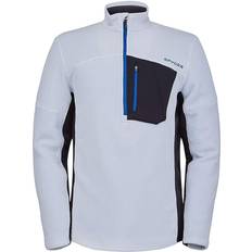 Spyder Men Clothing Spyder Bandit Half Zip Jacket Men - White