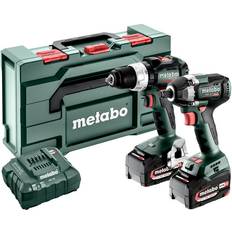 Sett Metabo BS 18 LT BL + SSW 18 LT 300 BL (2x5.2Ah)