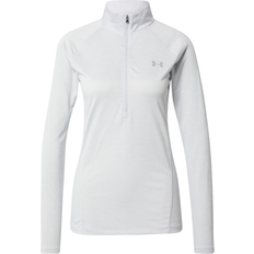 Under Armour Damen Pullover Under Armour Tech Twist ½ Zip Top Women - Halo Gray/Metallic Silver