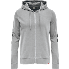 Hummel Legacy Zip Hoodie Unisex - Grey Melange