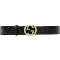 Gucci Cinturones Gucci Signature Leather Belt - Black