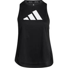 Tank Tops adidas 3 Bar Logo Plus Size Tank Top Women - Black/White/White