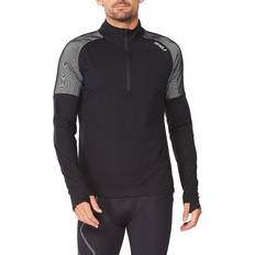 2XU Light Speed 1/2 Zip Men - Black/Silver Reflective