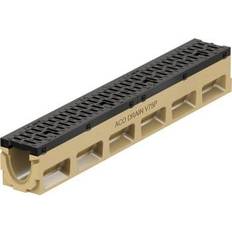 Vand & Afløb ACO Powerdrain V75P 1000 mm rende 0.0.2 m/stbj.rist/udløb, 90 t