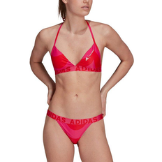 Adidas Pink Bikinis adidas Women's Marimekko Laine Bikini Set - Team Real Magenta/Vivid Red