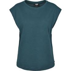 Urban Classics Ladies Basic Shaped Tee - Teal