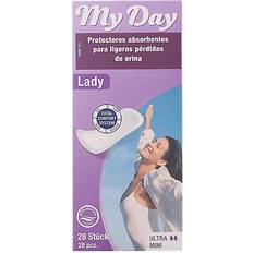 Serviettes hygiéniques My Day Protector Incontinencia Ultra Mini 28 U