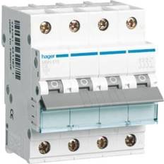 Hager Automatsikring 3P N B 32A 6kA 4M MBN632E
