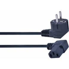 Accesorios Eléctricos Gembird Cab.de Alim.vde 1,8 M, 90 Bk