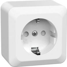 Gelia Vägguttag Gelia VÄGGUTTAG 1-V UTP JORD VIT16A CONNECT 2 HOME16A