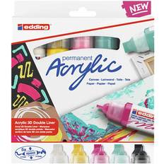Edding Acryl 3D Double Liner Permanent-Marker Schwarz