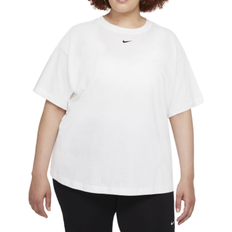 Nike Sportswear Essential Camiseta Oversize de Manga Corta - Negro/Blanco